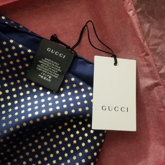 Gucci Silk Scarf New with tags & box! - Picture 6 of 7
